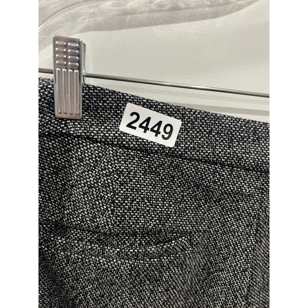 Banana Republic Womens Wide Leg Trousers Textured Grey Size 10 - Picture 6 of 6